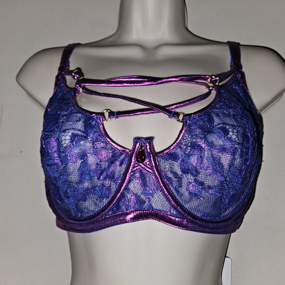 Honey Birdette Lilian bra size 32DD NWT